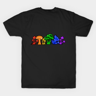 Rainbow Mushroom Lane T-Shirt